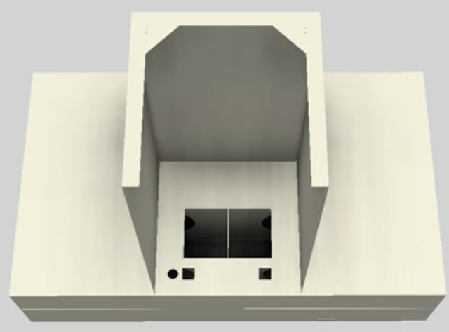 Vent-A-Hood® 36" Biscuit Contemporary Wall Mounted Range Hood-2