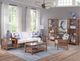Braxton Culler Customizable Pine Isle Glass Top Coffee Table-3