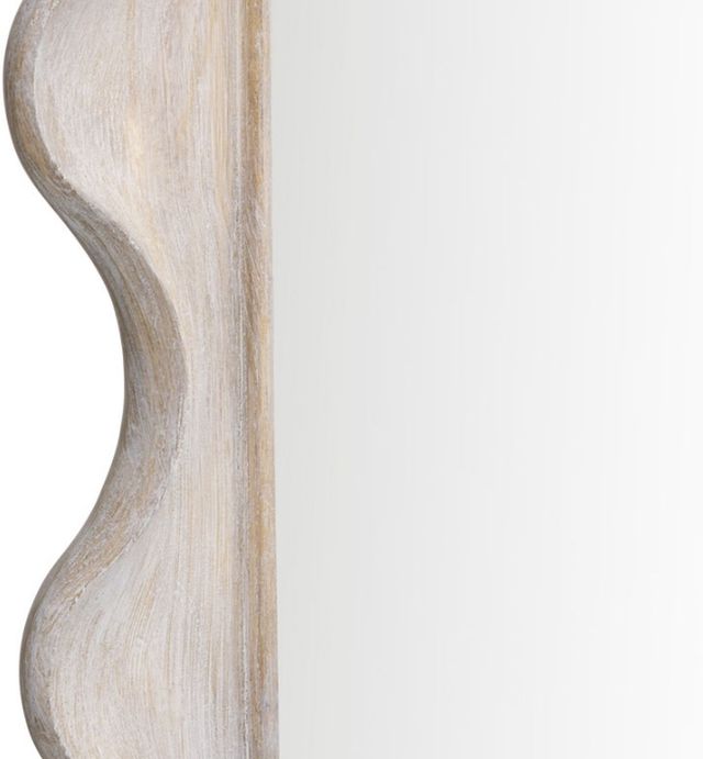 Crestview Collection Wavescape Natural Wall Mirror-1