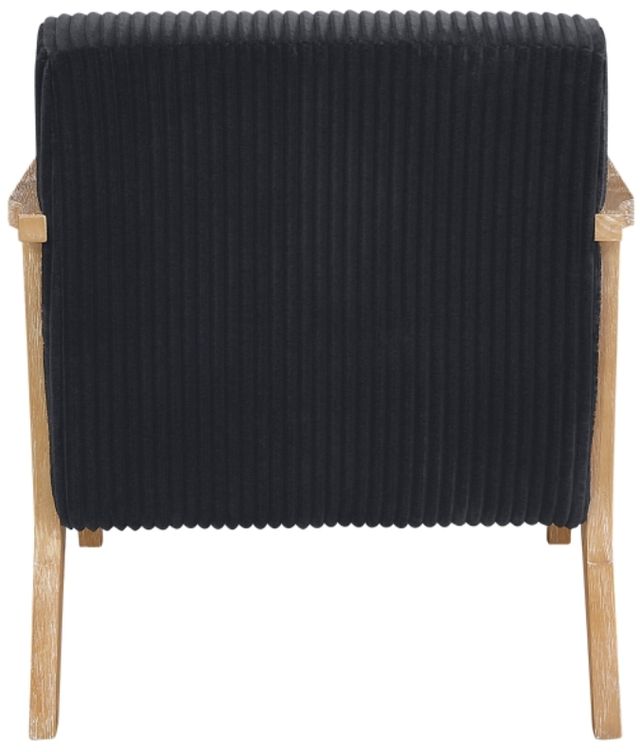 Homelegance® Chevron Black/Brown Accent Chair-4