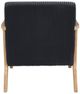 Homelegance® Chevron Black/Brown Accent Chair-4