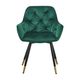 A & B Home 2-Piece Green Dining Chair Set-1