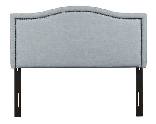 Olliix by Madison Park Nadine Dusty Blue King Upholstery Headboard-0