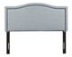 Olliix by Madison Park Nadine Dusty Blue King Upholstery Headboard-0