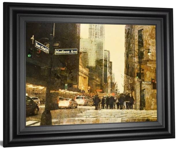 Classy Art New York Streets by Acosta Wall Art-1