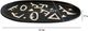 TOV Furniture Earthenware Black Ceramic Runes Catchall Dish-2