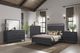 Bernards Elure Peppercorn King Open Panel Bed-2
