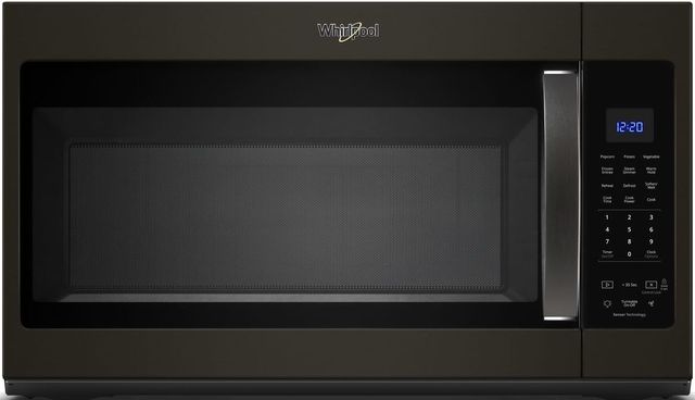 Whirlpool® 1.9 Cu. Ft. Over The Range Microwave Fingerprint Resistant Black Stainless Steel-0
