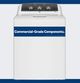 GE® 4.3 Cu. Ft White Top Load Washer with Stainless Steel Basket-2