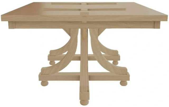 Mavin Customizable 48" x 48" Rectangular Plank Dining Table-2