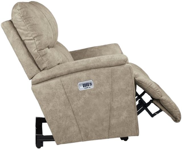La-Z-Boy® Trouper Stucco Power Wall Recliner with Headrest and Lumbar-4