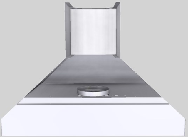 Vent-A-Hood® 42" White Wall Mounted Range Hood-2