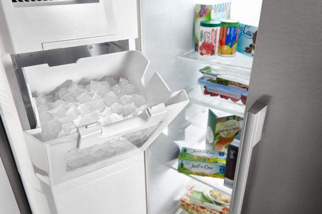 Whirlpool® 36 in. 20.6 Cu. Ft. Counter Depth Side-By-Side Refrigerator-Fingerprint Resistant Stainless Steel-1