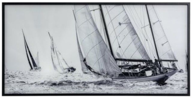 YHD Racing Winds Glass Art-0