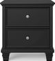 Signature Design by Ashley® Lanolee Black Nightstand-3
