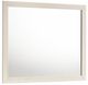 Crown Mark Lorraine Antique White Dresser Mirror-0