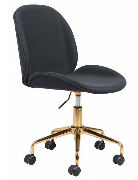 Zuo® Modern Miles Black Office Chair-0