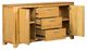 A & B Home Dark Yellow Buffet Cabinet-1