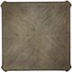 Liberty Furniture Magnolia Manor 3-Piece Weathered Bark Occasional Table with Antique White Base Set-3