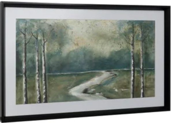 Stylecraft Tipsy Trail Blue/Green Wall Art-0