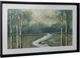 Stylecraft Tipsy Trail Blue/Green Wall Art-0