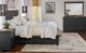 A-America® Stormy Ridge Chicory/Slate Black California King Storage Panel Bed-2