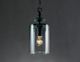 Currey & Company Panorama Satin Black Small Pendant-1