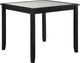 Crown Mark Salvador 5-Piece Black/White Counter Dining Set-4