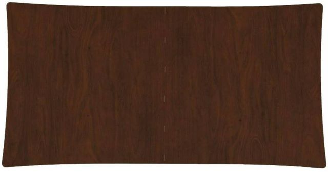 Mavin Customizable 42" x 60" Concave Extendable Dining Table with 2 Leaves-3