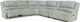 Signature Design by Ashley® McClelland 6-Piece Gray Reclining Sectional-0