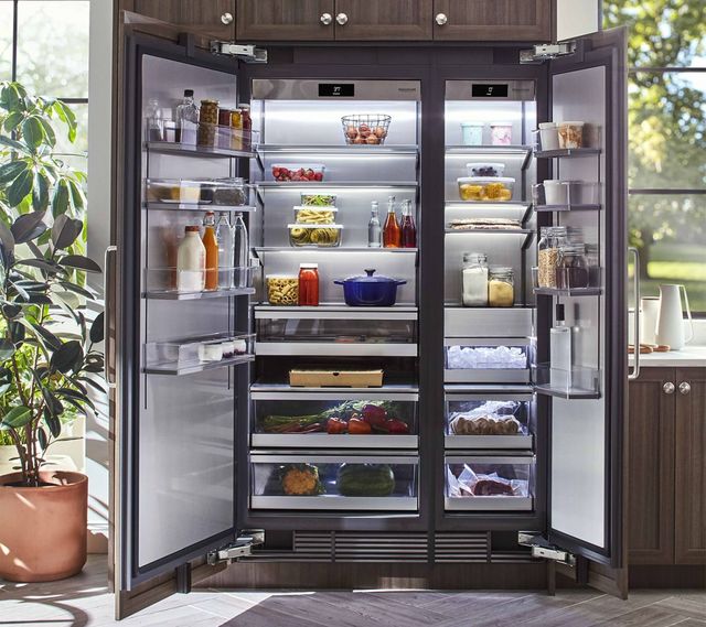 Signature Kitchen Suite Professional Series 18" Stainless Steel Column Refrigeration Panel Kit-3