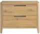 Universal Explore Home™ Modern Organic Natural Oak Walker Nightstand-1