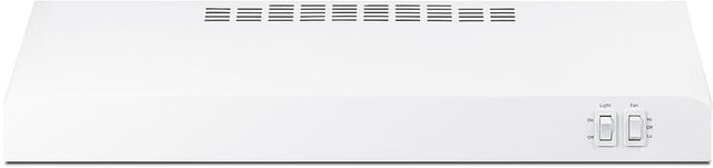 Summit® 24" Matte White Under Cabinet Range Hood-0