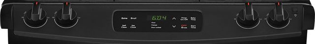 Frigidaire® 30" Black Slide-In Gas Range-1