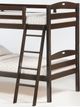 Night & Day Furniture™ Zest Sesame Dark Chocolate Twin/Twin Bunk Bed-1