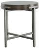Fairfield® West Camden Tahitian Pearl End Table with Black Base-2