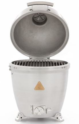 Blaze® Grills 21.88" Stainless Steel Kamado Freestanding Charcoal Grill-1