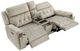 Homelegance® Celeste Taupe Double Power Reclining Loveseat with Center Console-4
