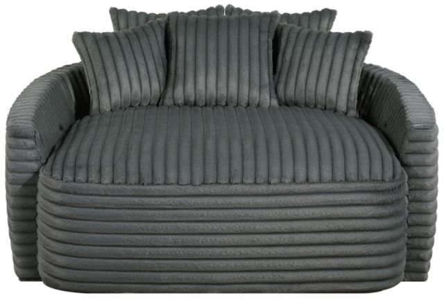 Homelegance® Tomball Dark Gray Oversized Chaise Lounge-2
