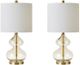 Olliix by 510 Design Gold Set of 2 Ellipse Table Lamps-0