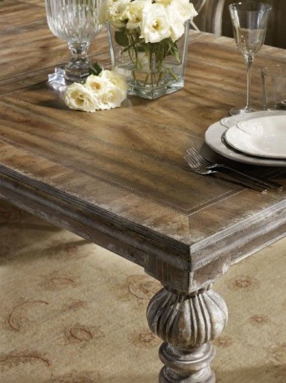 Hooker® Furniture Chatelet Caramel Froth Dining Table-3