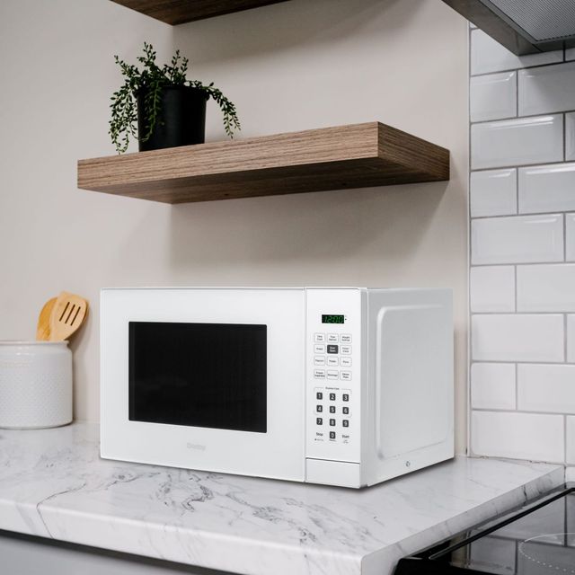 Danby® 1.1 Cu. Ft. White Countertop Microwave-4