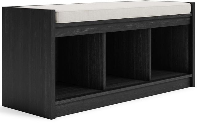 Signature Design by Ashley® Yarlow Gray Storage Bench-0