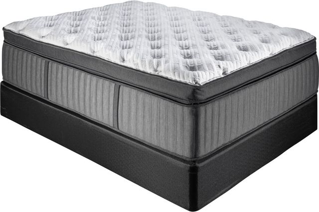 Restonic® Platinum Paige 16" Hybrid Plush Box Top Queen Mattress-0