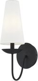 Forty West Marley Matte Black Sconce-2