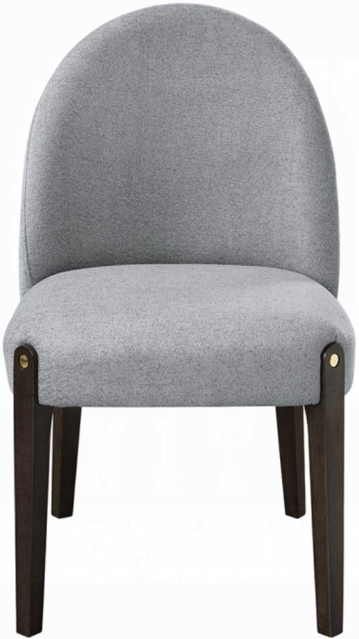 ACME Furniture Clayten 2-Piece Espresso/Gray Side Chair Set-3