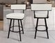 Steve Silver Co. Zenon Black/White Bar Stool-3