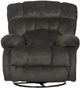 Catnapper® Daly Cobblestone Chaise Swivel Glider Recliner-3