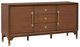 Furniture of America® Hepburne Walnut Server-0