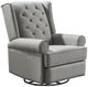 Westwood Design Amelia Charcoal Power Swivel Glider Recliner-0